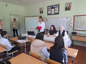 Read more about the article “An educational meeting was held with students within the framework of “ Year of Solidarity for a Green World