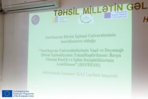 Read more about the article MDU-da UNEC-in koordinatoru olduğu REFRESH Erasmus+ layihəsi ilə bağlı görüş keçrilib